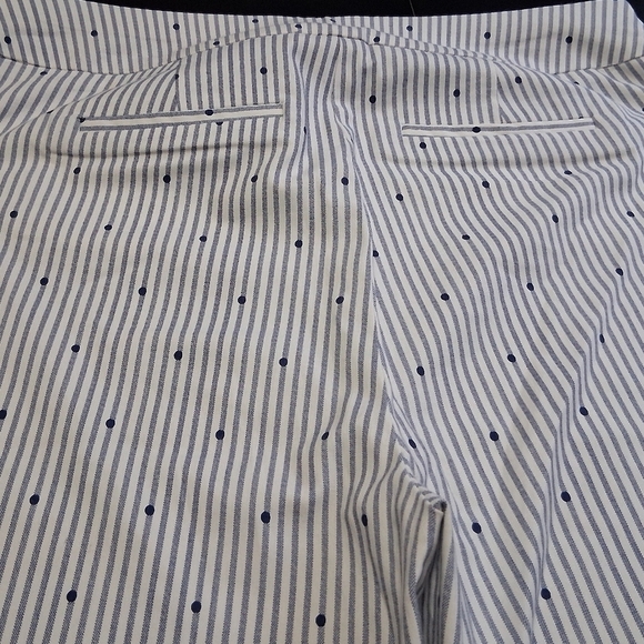 Chicos Cropped, Striped & Polka Dot Pants Size 1.5 R - Picture 6 of 12